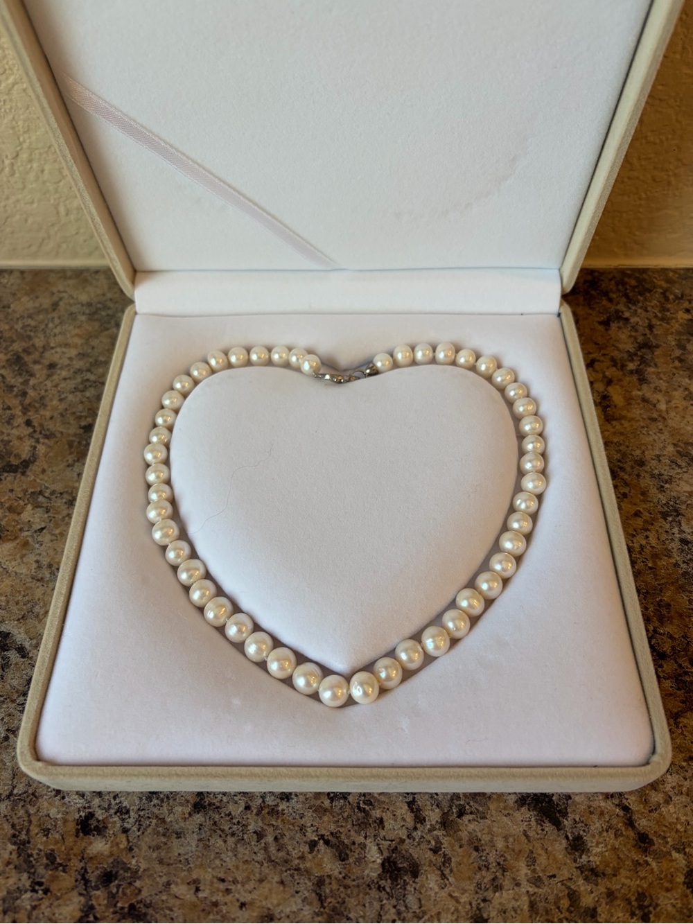 Lucy Jewelry Classic Pearl Strand Necklace